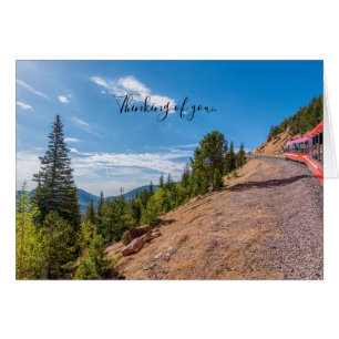 Pikes Peak Train Ride Penser À Votre Carte