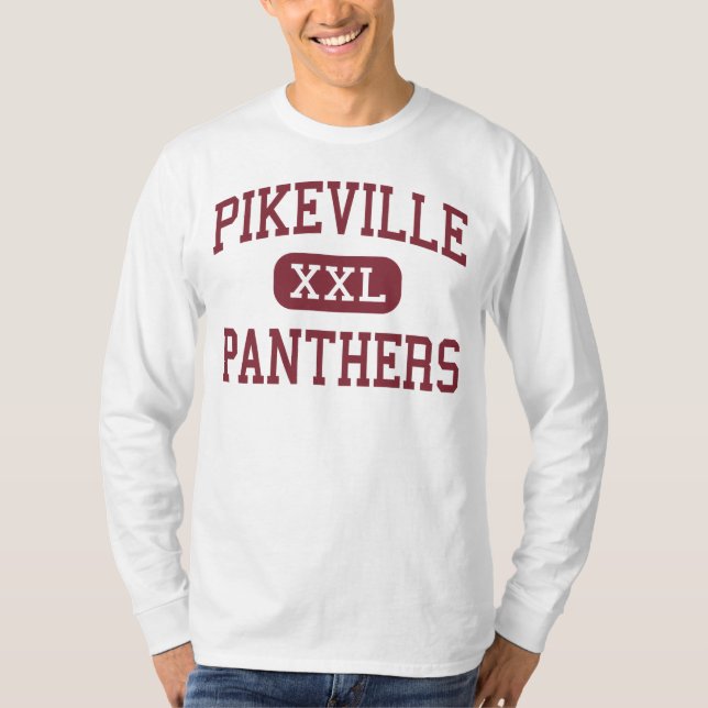 Pikeville - Panther - hoch - Pikeville Kentucky T-Shirt (Vorderseite)