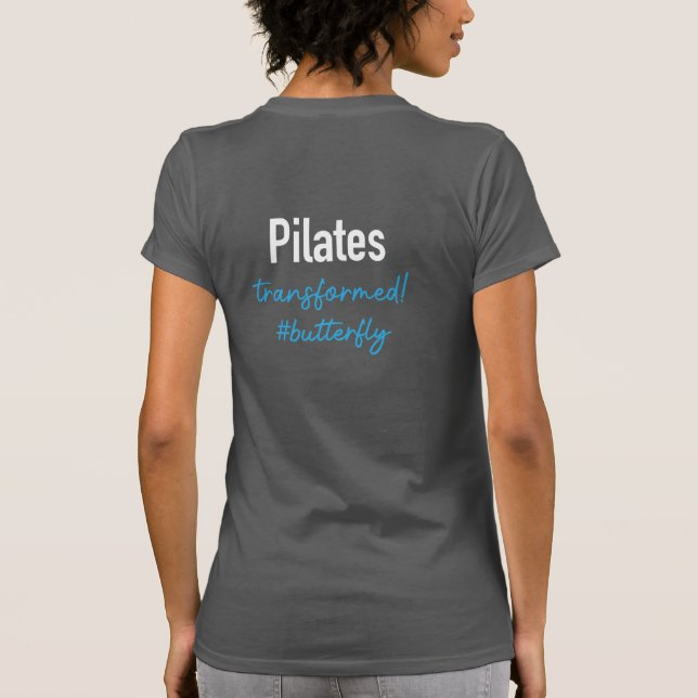 Pilates 500 Kurse T-Shirt (Rückseite)