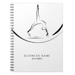 Pilates auf dem Reformer Notizblock