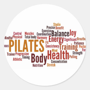 PILATES Aufkleber
