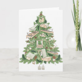 Pilates Christmas Tree Karte