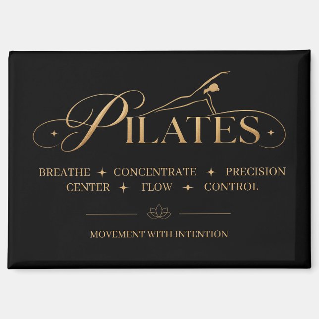 Pilates Die Kernprinzipien Magnet (Vorderseite)