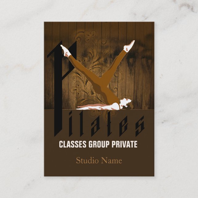 Pilates II - Affaires, carte de programme (Devant)