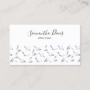 Pilates instructeur Pilates Carte de visite