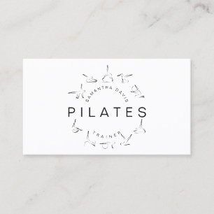 Pilates instructeur Pilates Carte de visite