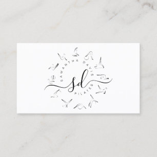 Pilates instructeur Pilates Carte de visite
