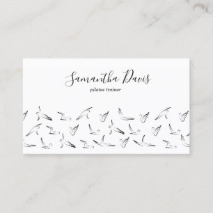 Pilates instructeur Pilates Carte de visite