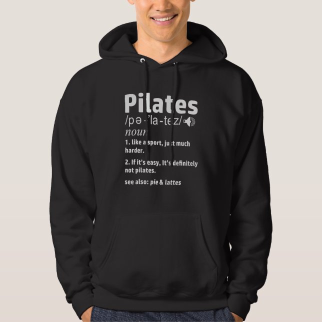 Pilates Instructor Trainer Lehrer 16 Hoodie (Vorderseite)