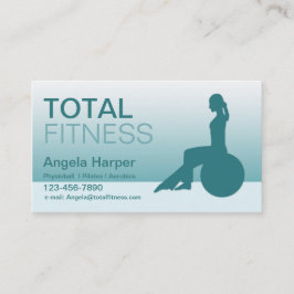Pilates Instructor Visitenkarte