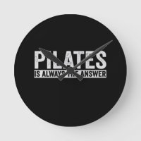 Pilates ist immer das Antwort-lustige Geschenk