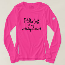 Pilates ist mein Antidepressivum - Langsammel-T-Sh