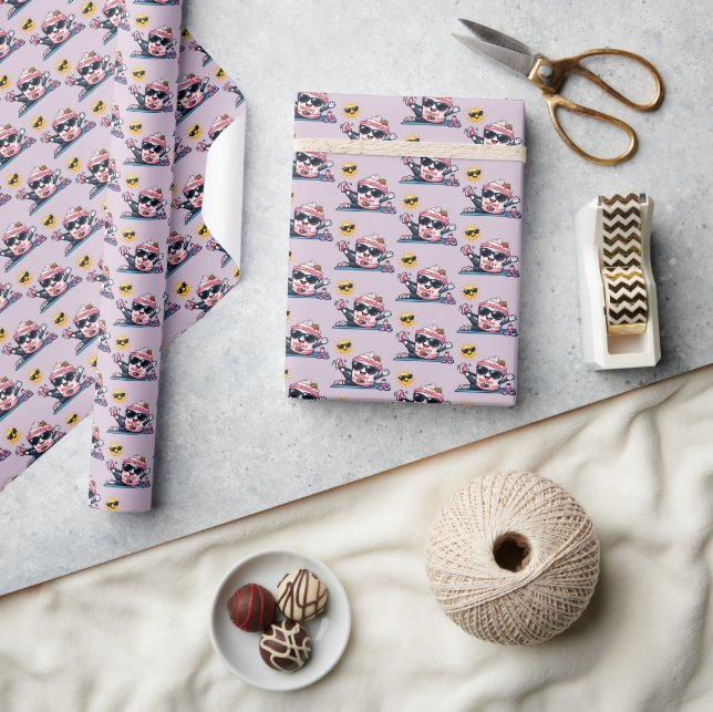 Pilates Joghurt  Geschenkpapier (Kunsthandwerk)