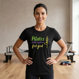 Pilates lässt meine Knochen sich wohlfühlen Zitat  T-Shirt