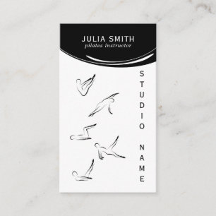 Pilates-Lehrer Visitenkarte