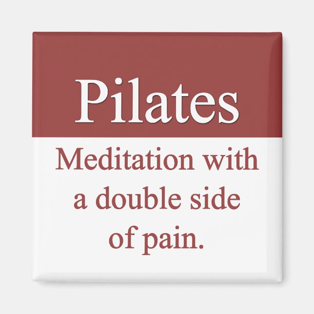 Pilates Magnet (Vorne)