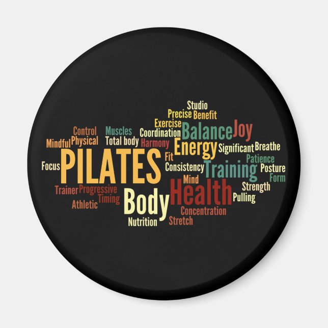 PILATES Magnet (Vorne)