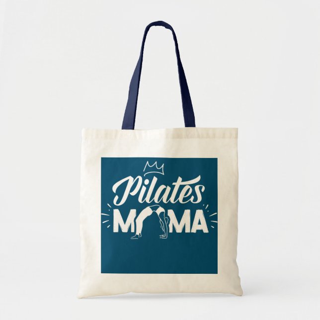 Pilates Mama Mama Mother Lover Mommy Mother Day Tragetasche (Vorne)