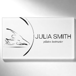 Pilates Mermaid zum Reformer Namenschild