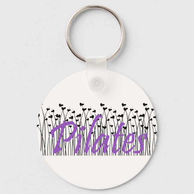 Pilates Method Fan! Pilates-Geschenke Schlüsselanhänger (Vorderseite)