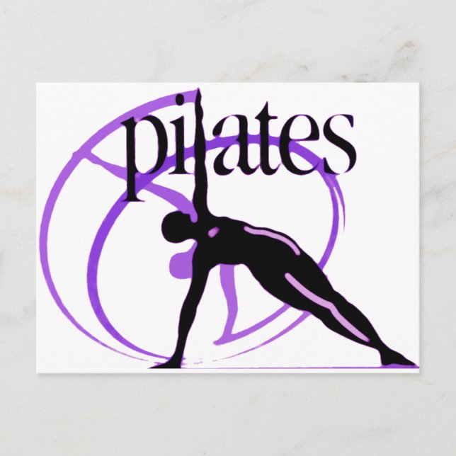 Pilates Method Produkte! Postkarte (Vorderseite)