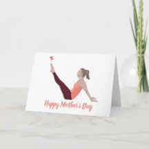 Pilates Mother's Day Card