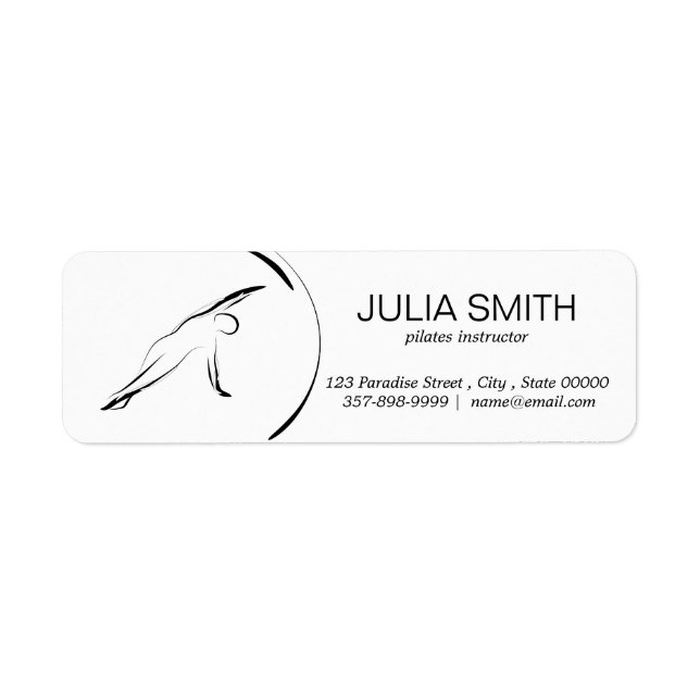 Pilates Pose Side Bend Flyer (Vorne)