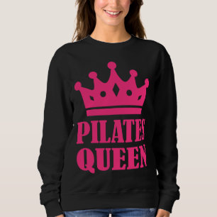 Pilates Queen Crown Angepasst Sweatshirt
