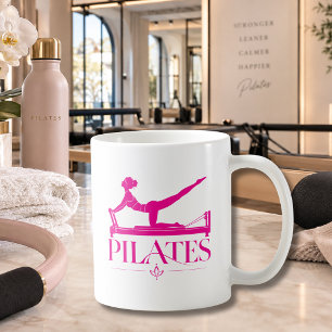 Pilates Reformer Hot Pink Kaffeetasse