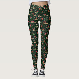 Pilates Reformer Weihnachtsmann nahtlose Weihnacht Leggings