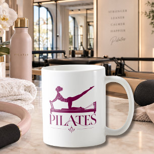Pilates Reformer Wein Kaffeetasse