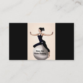Pilates Training Business Card Visitenkarte