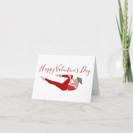 Pilates Valentine's Day Card Karte