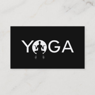 Pilates, Yoga Instructor Meditation, spirituell Visitenkarte