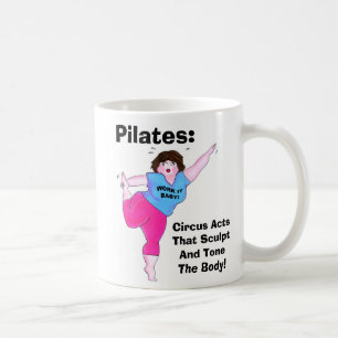 "PILATES- Zirkusnummern " Kaffeetasse
