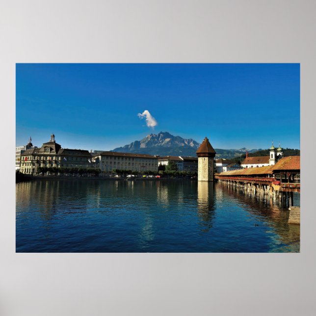 Pilatus and Lucerne Poster (Vorne)