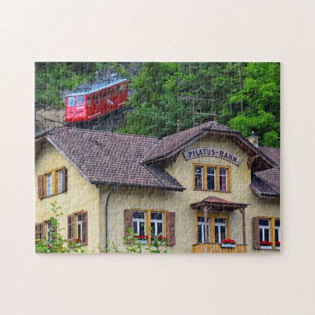 Pilatus Bahn - Zahnradbahn - 11x14 - 252 Std. (Horizontal)