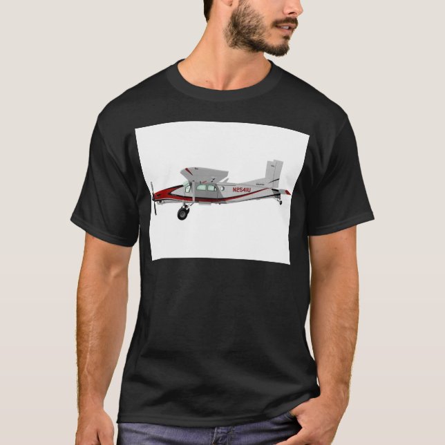 Pilatus PC-6 Turbo Träger T-Shirt (Vorderseite)