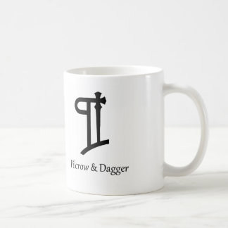 Pilcrow u. Dolch-Kaffee-Tasse Kaffeetasse