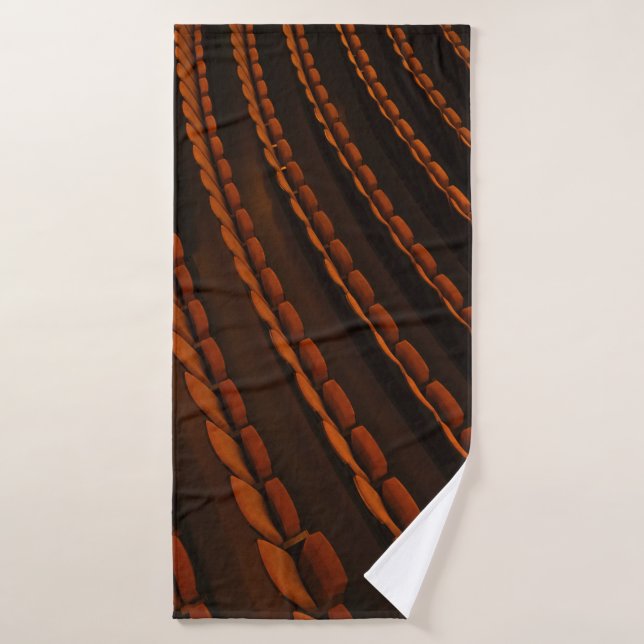 Pile de chaises jaunes (Serviette de bain)