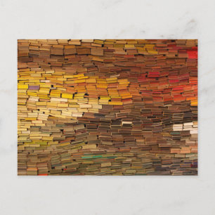 Pile de livres 2014 Calendrier Carte postale