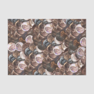 Pile of Pennies - Ein Cent Penny spendet Hintergru Seidenpapier