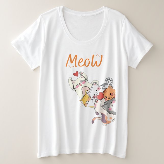 Pile of Purrs A Meow-ment of Love Cat Cuddles & He (Design devant)