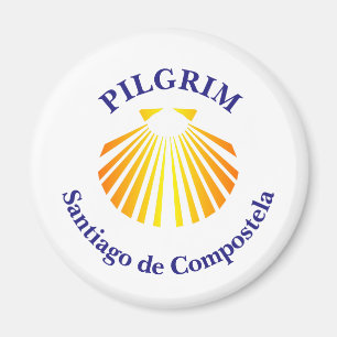 Pilger Camino de Santiago Magnet