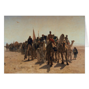 Pilger, die zu Mekka, 1861 gehen