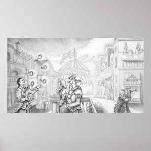 Pilger-Fortschritt Vanity Fair Poster