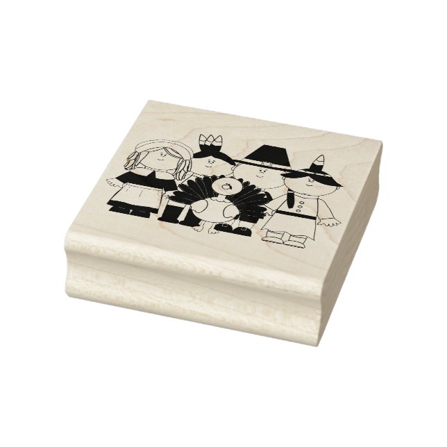 Pilger und Türkei Gummistempel (Stempel)