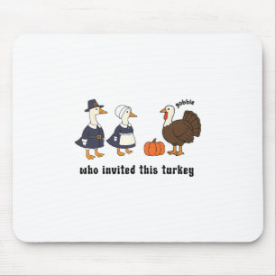 Pilgergans Erntedankfest Wen Laden Sie Diese Dumme Mousepad