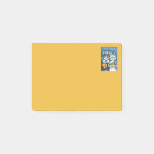 PILGERHASEN, ERNTEDANK-HASE, SÜß POST-IT KLEBEZETTEL