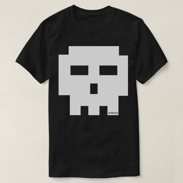 Pilgrim 8Bit Skull T-Shirt (Design vorne)